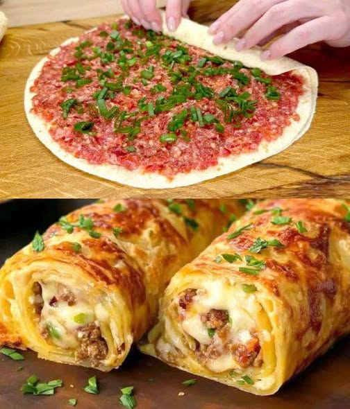 Ropogós darált marhahúsos tortilla – Még soha nem élveztél ilyen tortillát! A receptet az első kommentben találod.