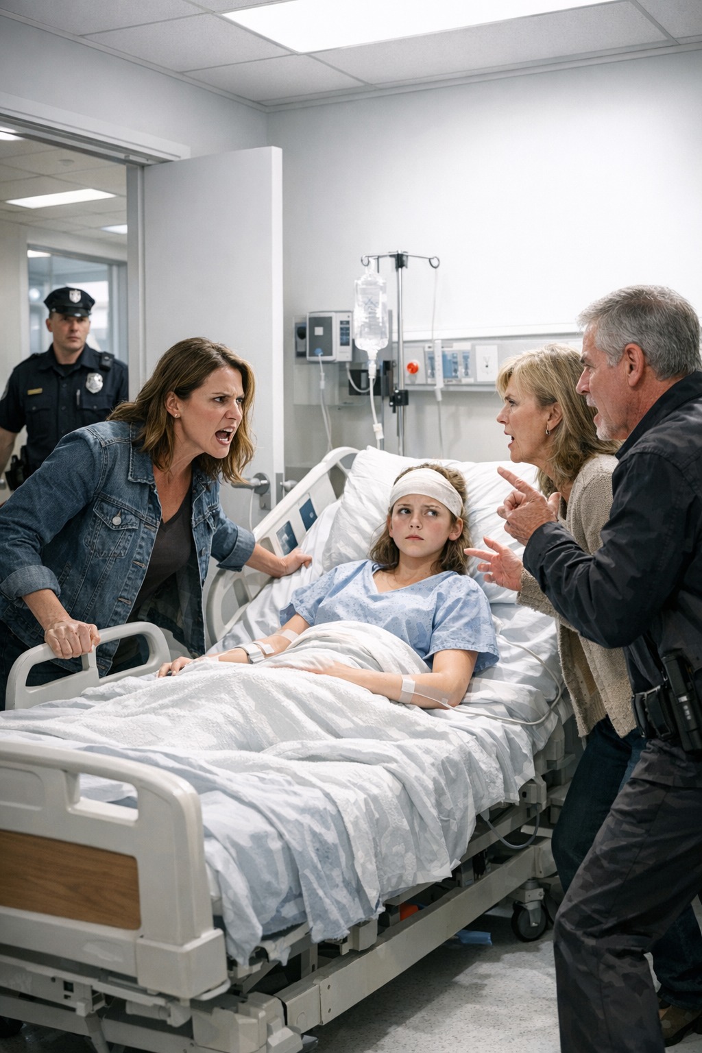 In the hospital, my parents called my 13-year-old daughter’s surgery nothing serious. They said …