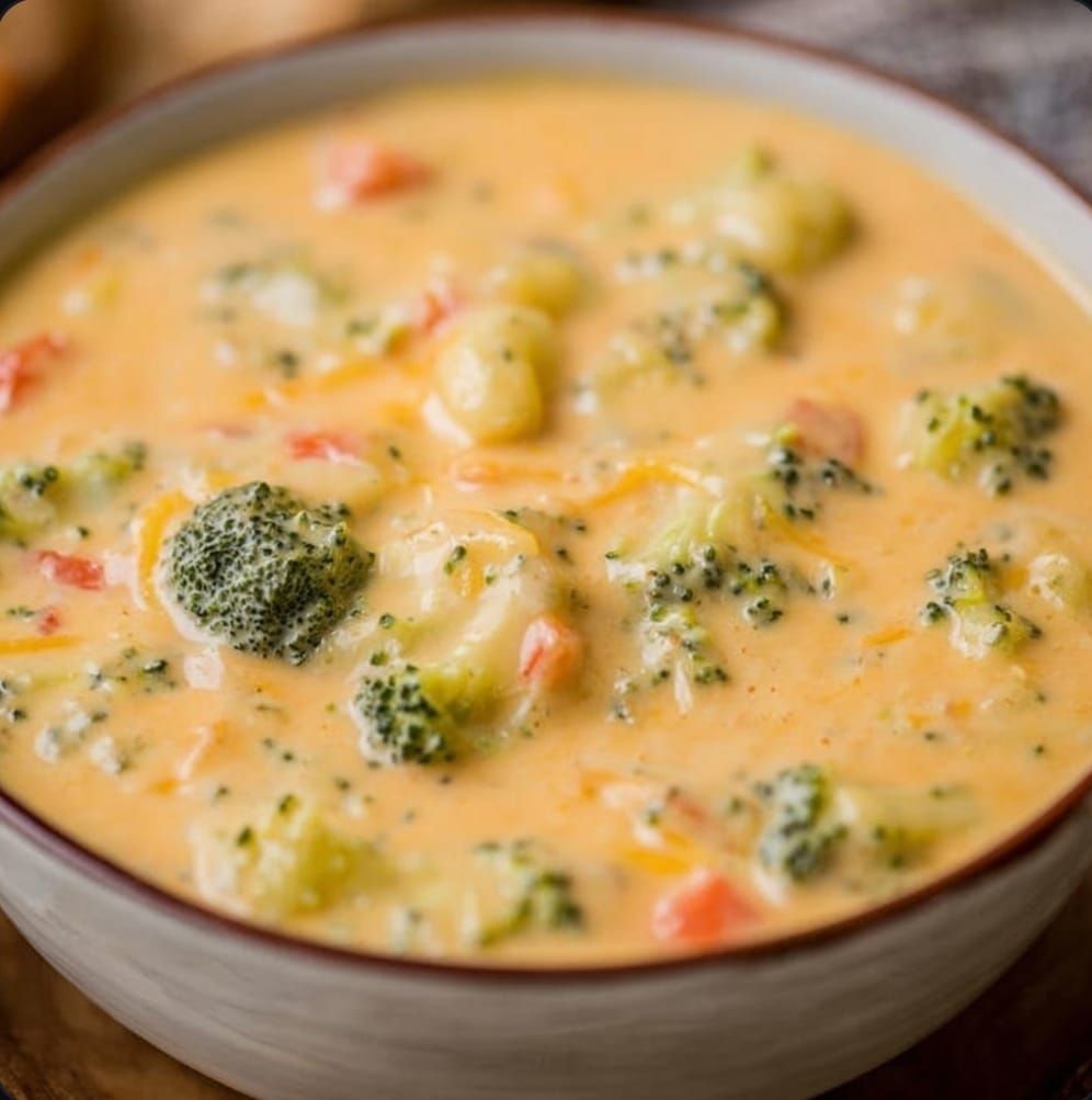 Broccoli Cauliflower Cheese Soup