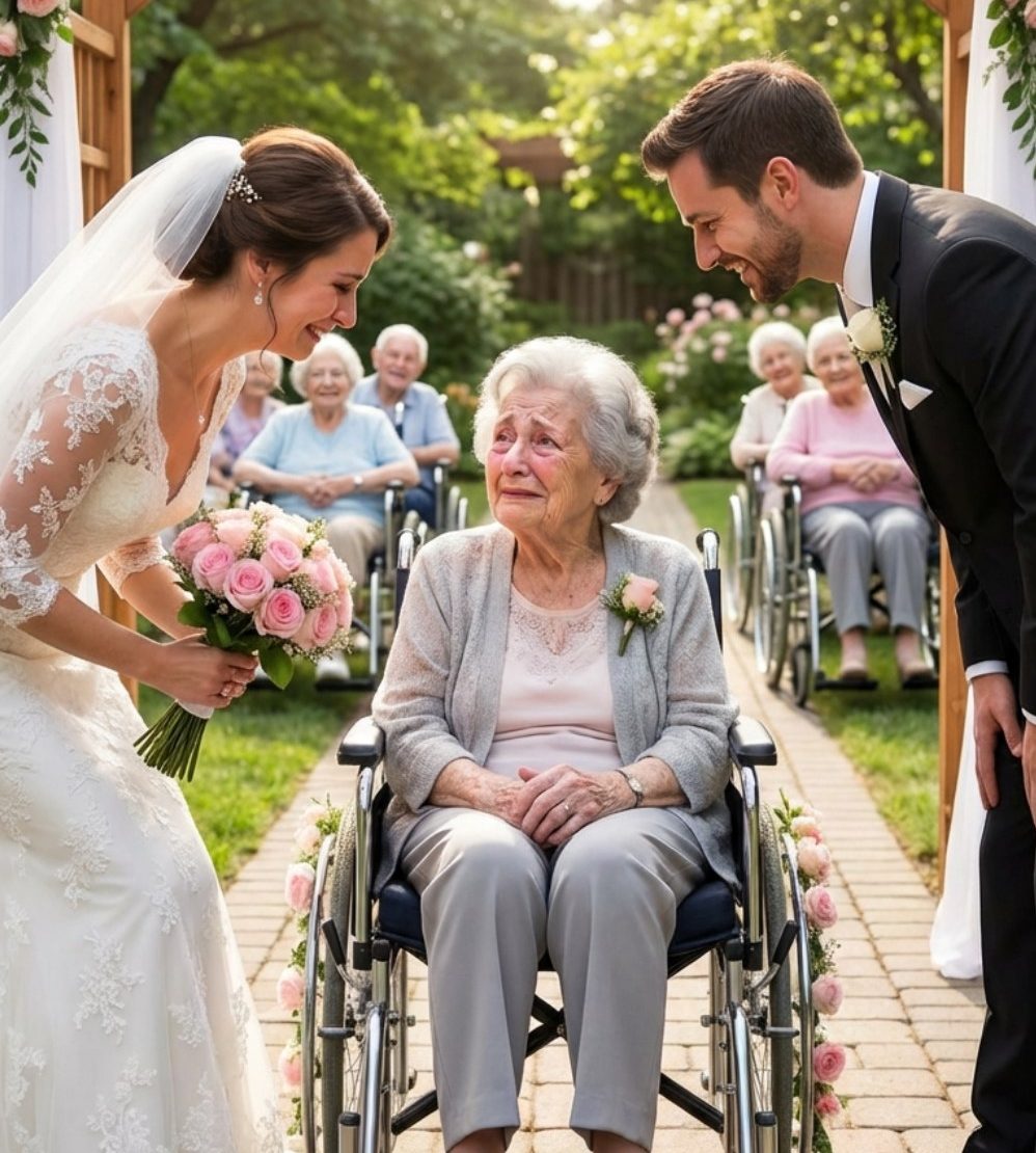 Egy idősek otthonában tartottuk az esküvőt, hogy a nagymamám láthassa az esküvőmet. Anyám fintorogva mondta: „Milyen lehangoló… még csak említeni se kell.” A nővérem nevetett: „Ha kirakod, akkor majd „szegénység esküvőjének” nevezik.”