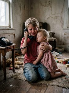 „Apa… A húgom nem ébred fel. Három napja nem ettünk” – suttogta egy kisfiú. Az apja odasietett, hogy elvigye őket a kórházba, ahol kiderült, hol volt az anyjuk.