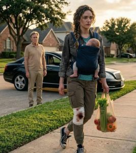 Apám meglátott, ahogy sántikálok az utcán a babámmal és a bevásárlószatyrokkal a kezemben, és megkérdezte, hol van az autóm. Amikor halkan elmagyaráztam, hogy a párom anyukája vitte el, és hálát vár, az arckifejezése azonnal megváltozott.