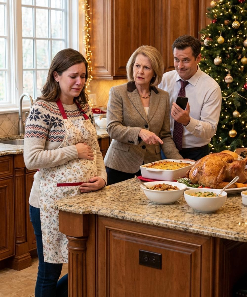 Soha nem mondtam el a rokonaimnak, hogy az apám a Legfelsőbb Bíróság elnöke. Mégis, amikor hét hónapos terhes voltam, egyedül kellett elkészítenem az egész karácsonyi vacsorát.