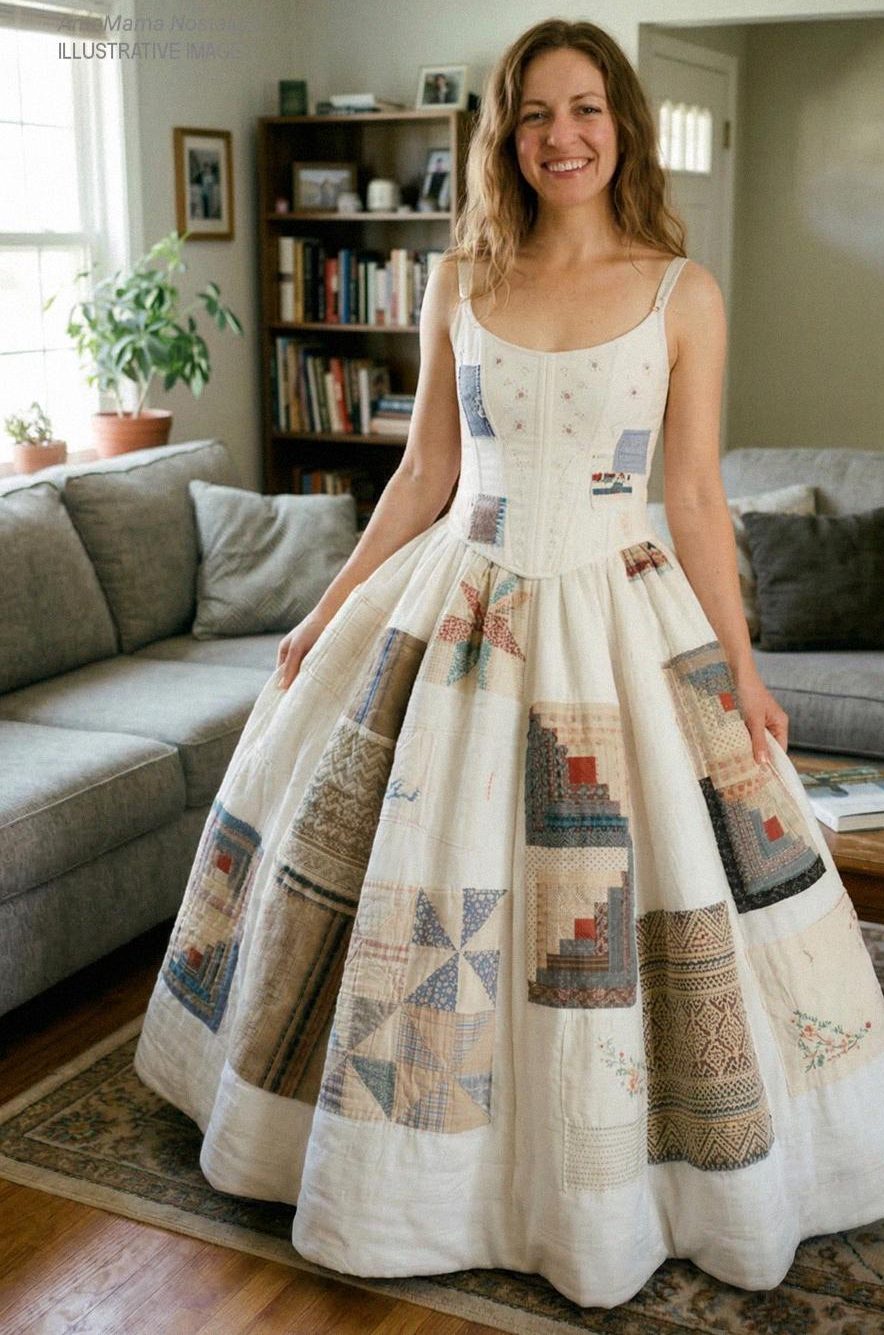 Anyám nem sokkal az esküvőm előtt halt meg – átalakítottam a takaróját az esküvői szoknyámba, de a leendő anyósom tönkretette, így megtanítottam neki egy leckét