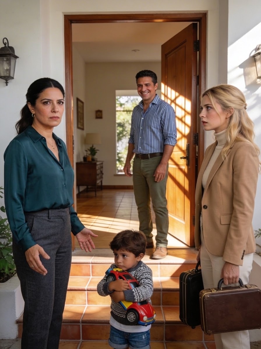 Amikor a férjem három év távoli munka után visszatért, nem egyedül jött vissza.