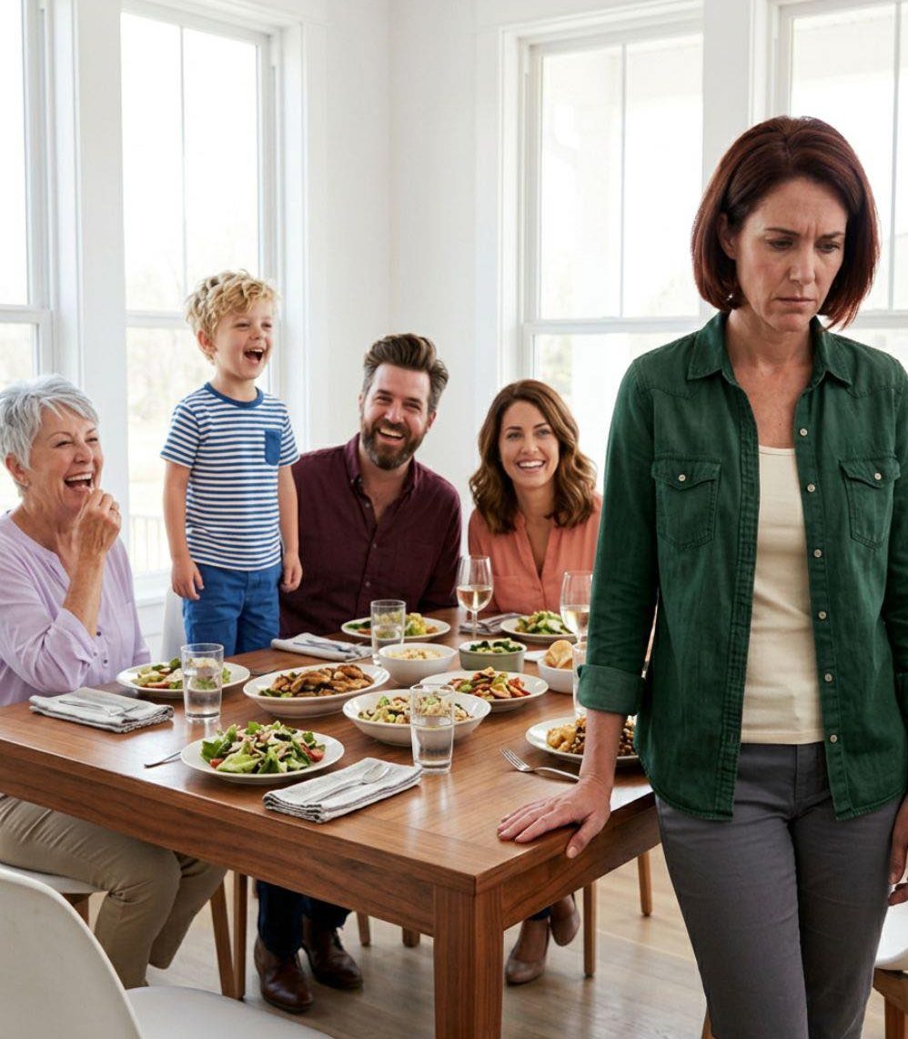 A nővérem gyereke villát dobott felém, és kiabált: "Anya azt mondja, te vagy a segítség." Az egész asztal felnevetett. A desszert előtt elmentem. Aznap este kinyitottam egy mappát, amelynek címe "Jessica – Ingatlan" volt, és nyugodtan beadtam a teljes 298 000 dollárt azon a házon, amit ők tulajdonnak hittek.