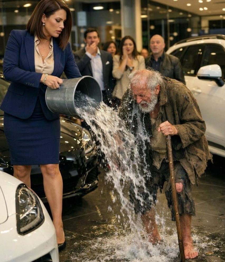 Vizet dobott egy koldusra... Másnap megvette az autókereskedést!