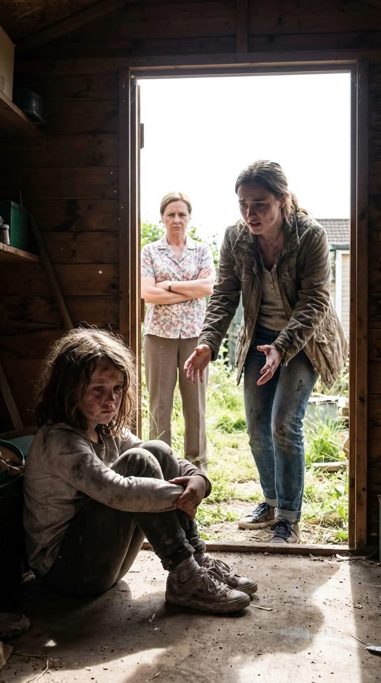 Anyám két napig bezárta a nyolcéves lányomat egy raktárba – étel és víz nélkül, mindez egy játék miatt, amit a drága unokája akart. Amikor végre erővel kinyitottam az ajtót és megöleltem, összeesett az ölembe, és suttogta: "Anya... Nagyon féltem." Anyámhoz fordultam, dühtől remegve, mégis merészkedett mondani: "Ez csak fegyelem volt." Úgy hitte, hogy a kedvenc unokáját védi. Fogalma sem volt, mit fogok csinálni legközelebb.