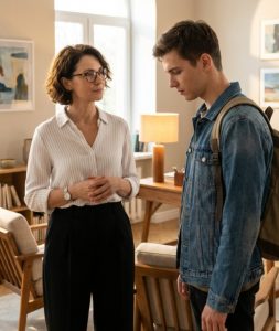 Amikor a szálloda közölte, hogy csak egy szoba van szabad, a főnökömnél töltött éjszakára mindent elosztottunk egymás között.