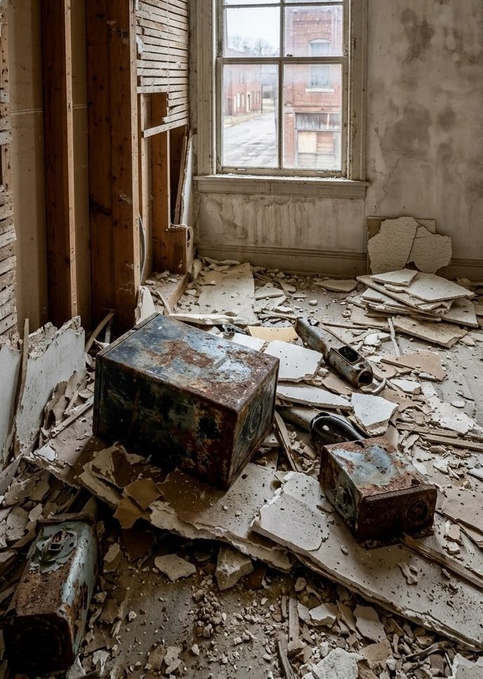 Ledöntöttünk egy falat az anyósom házánál – mögötte találtunk egy dobozt, amely felfedte az igazságot a férjemről