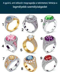 Mit árul el a jegygyűrűd a rejtett személyiségedről?