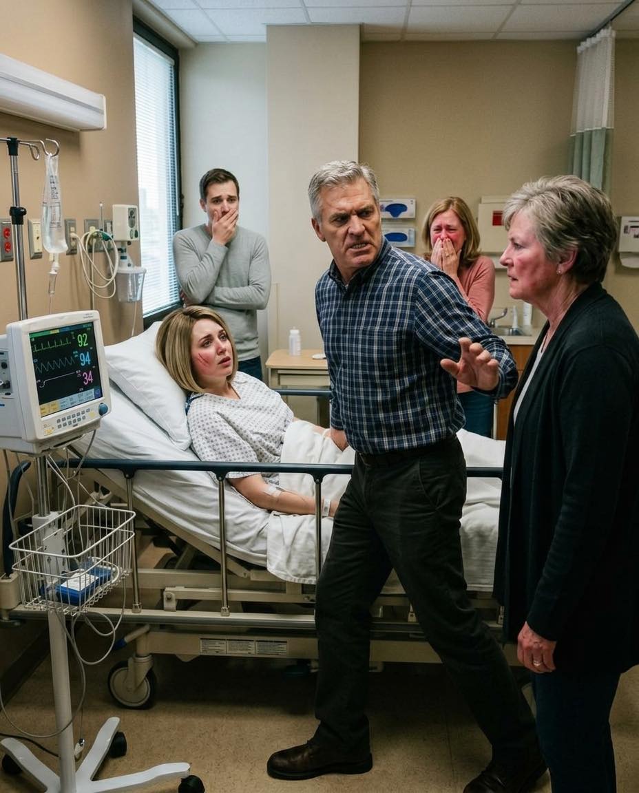 Kórházi ágyban feküdtem, amikor az anyósom a saját szüleim előtt megütött, és kiabált: "Csak szégyent hoztál ennek a családnak!"